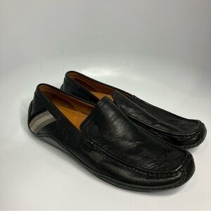 Cole Haan Nike air black‎ leather loafers size 12
